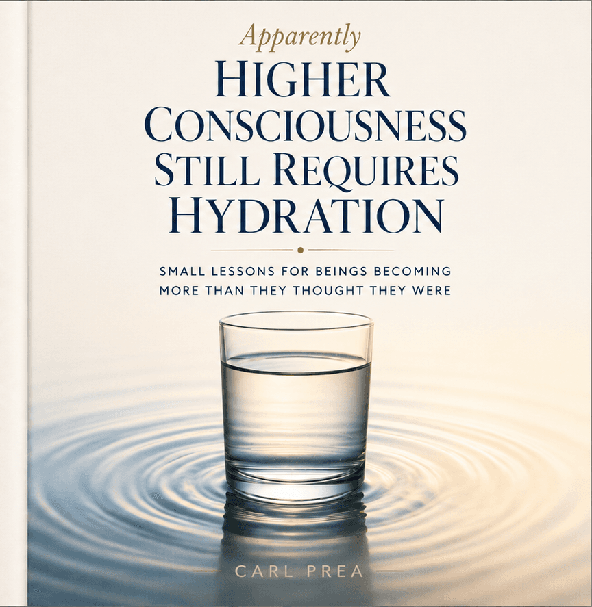 Cover of Apparently Higher Consciousness Still Requires Hydration